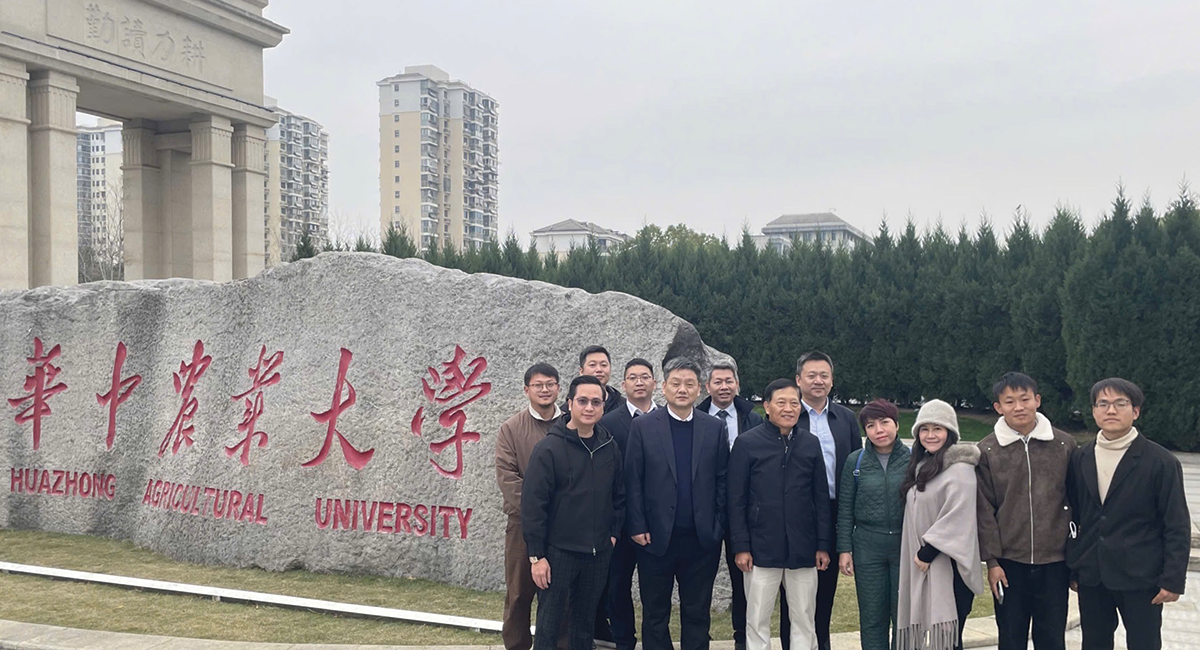 SinoBridge Việt Nam thăm và làm việc tại Đại học Nông nghiệp Hoa Trung: Kết nối khoa học - công nghệ - sản xuất nông nghiệp công nghệ cao và kinh tế tuần hoàn