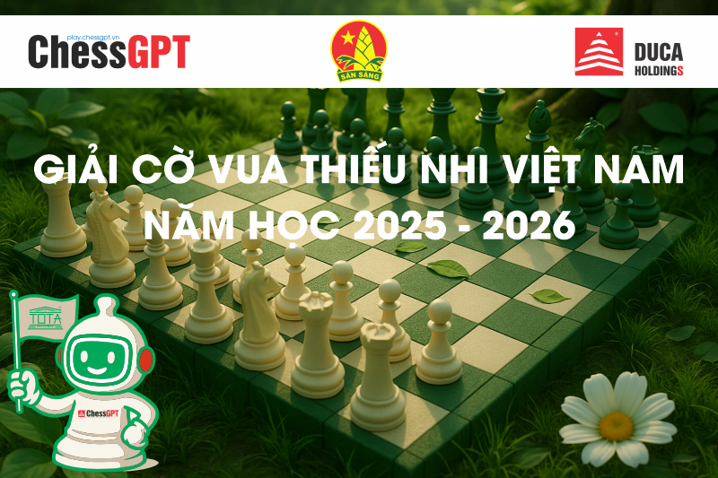 Giải cờ vua thiếu nhi Việt Nam năm học 2025 - 2026